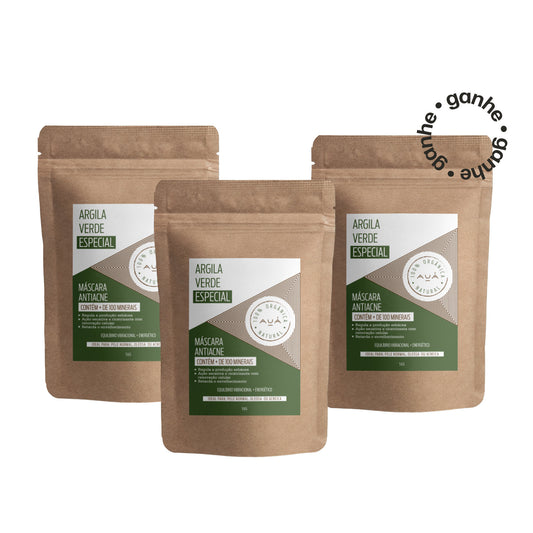 Duo Argilas Especiais Verde AUÁ Natural