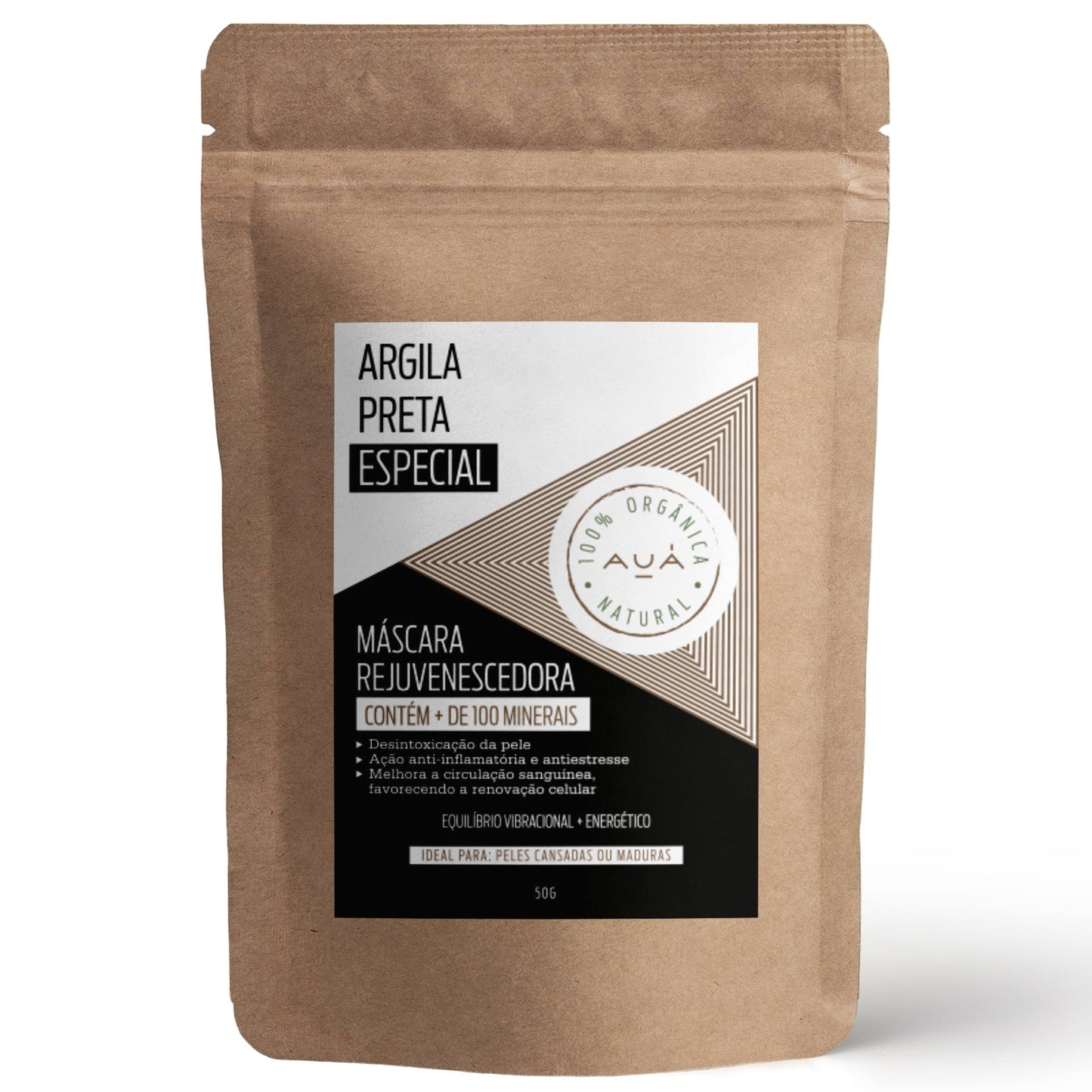 Kit Duo Esfoliante de Carnaúba + Argila Especial Preta AUÁ