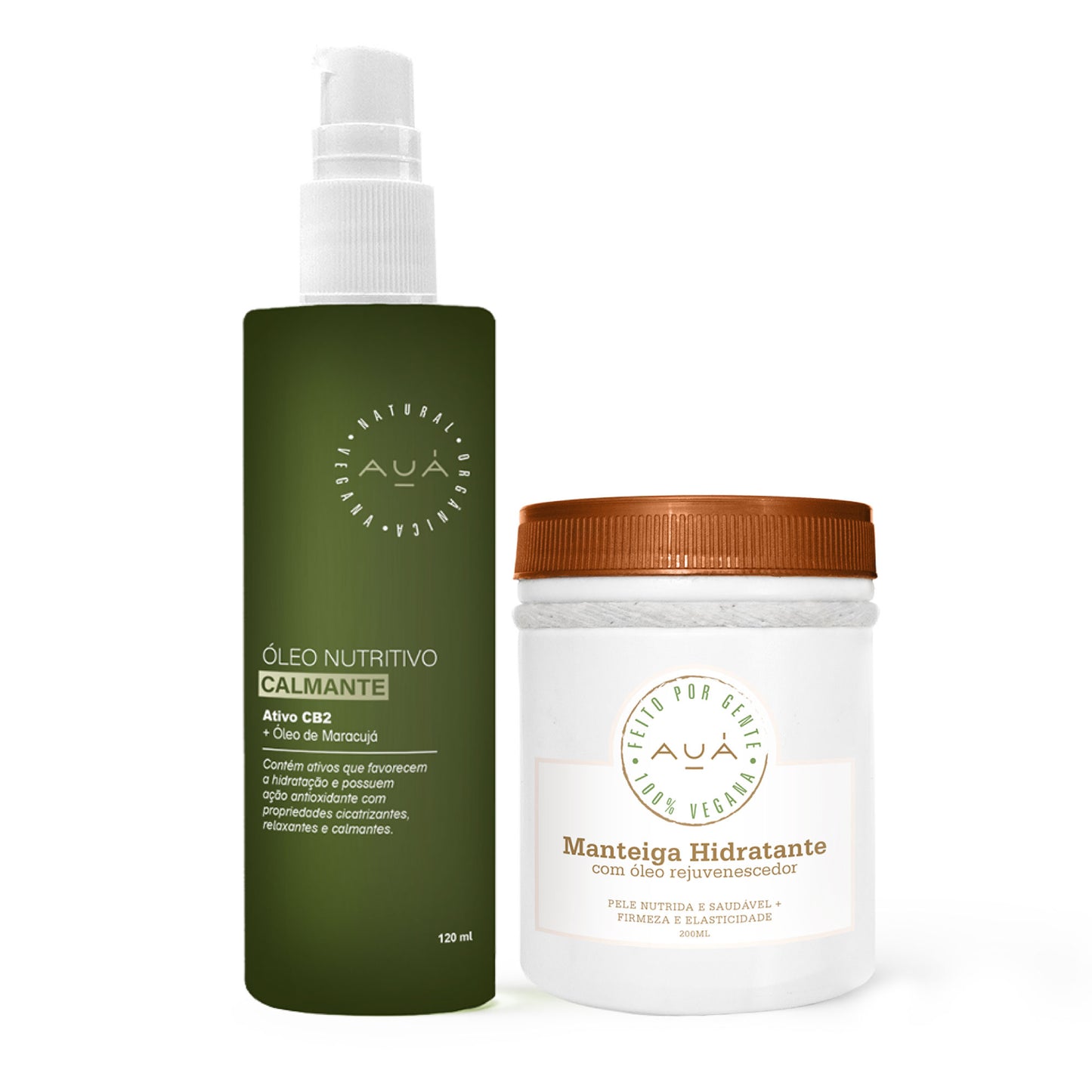 Kit Manteiga Corporal Nutrição e Hidratação AUÁ