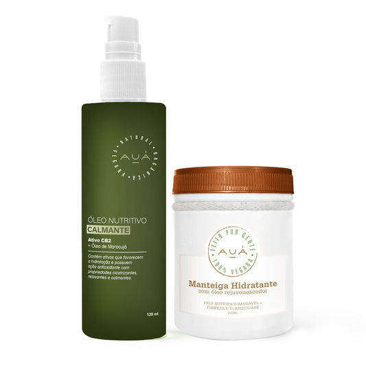 Kit Manteiga Corporal Nutrição e Hidratação AUÁ
