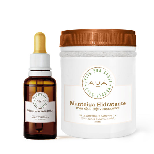 Kit Manteiga Hidratante + Óleo Rejuvenescedor de Cacay AUÁ