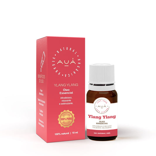Óleo Essencial de Ylang Ylang Antioleosidade 10ml AUÁ