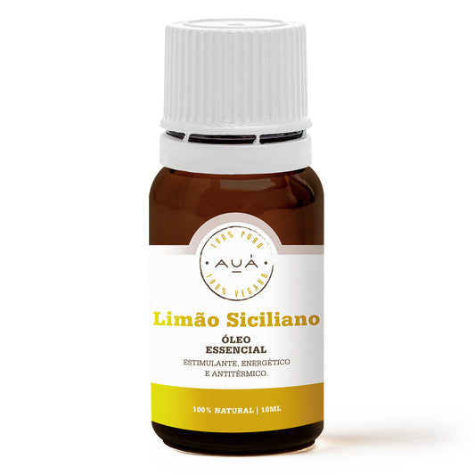 Óleo Essencial Limão Siciliano Revitalizante 10ml AUÁ