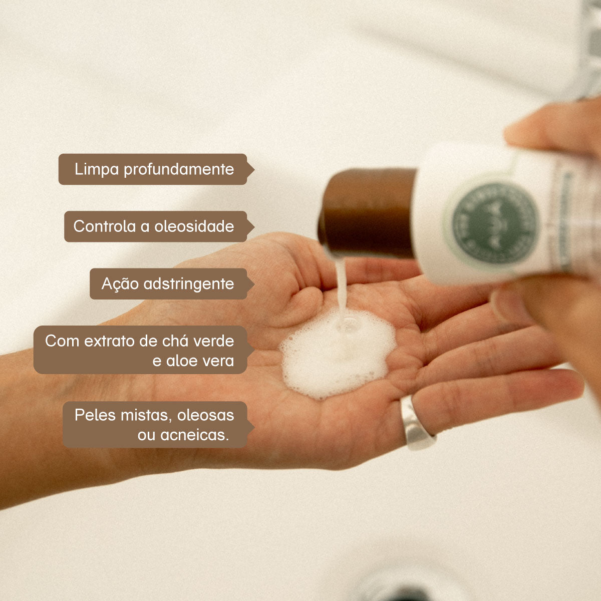 Sabonete Renovador Antioleosidade AUÁ 90ml